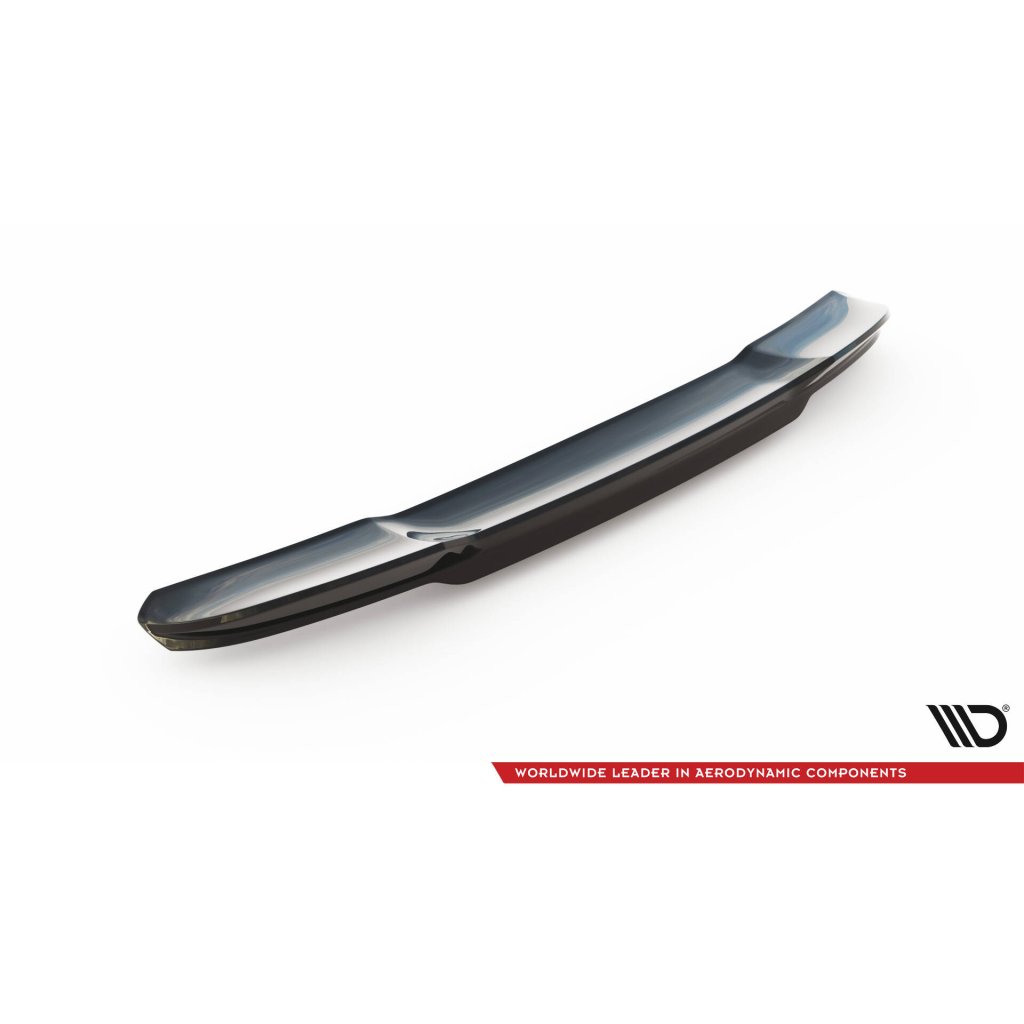 Maxton Design prodloužení spoileru 3d pro BMW X1 U11 M-Pack, černý lesklý plast ABS