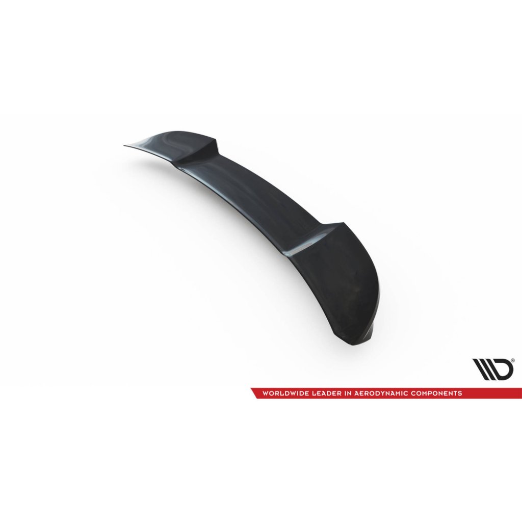 Maxton Design prodloužení spoileru 3d pro BMW X1 U11 M-Pack, černý lesklý plast ABS
