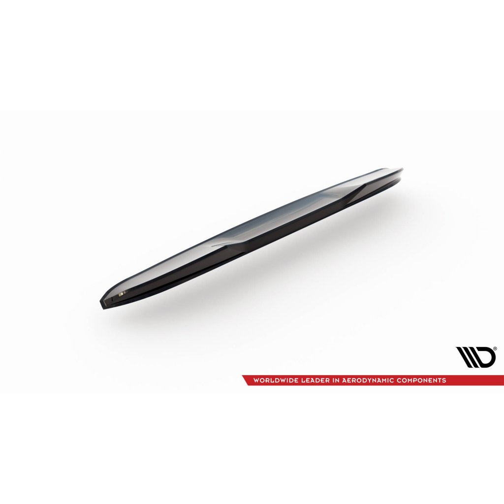 Maxton Design prodloužení spoileru 3d pro BMW X7 G07, G07 Facelift M-Pack, černý lesklý plast ABS