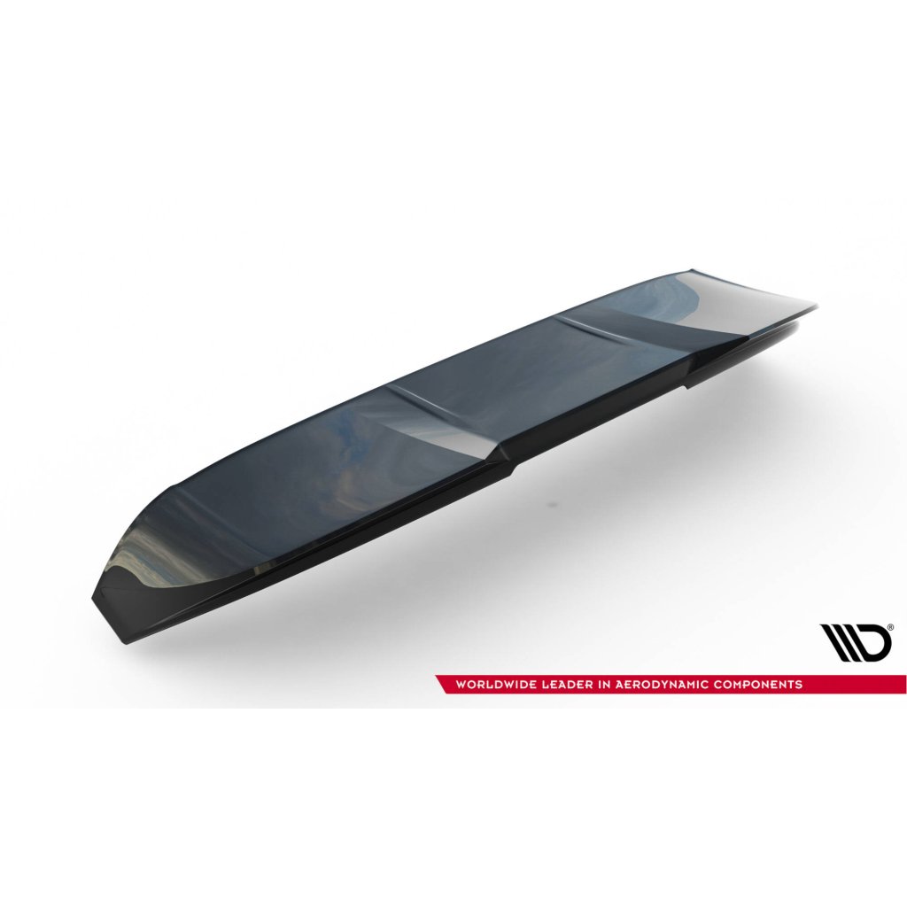 Maxton Design prodloužení spoileru 3d pro Ford Fiesta ST Mk7 Facelift, černý lesklý plast ABS