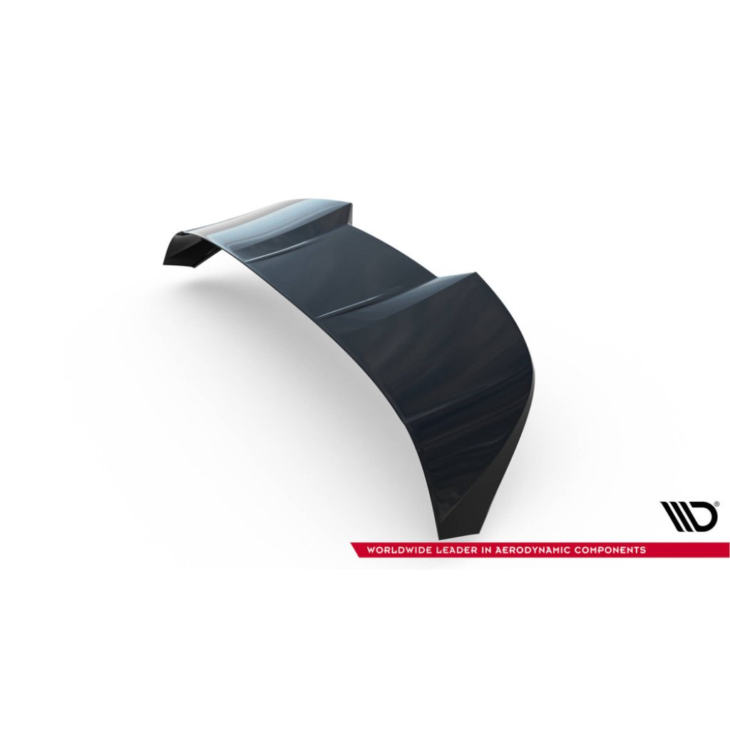Maxton Design prodloužení spoileru 3d pro Ford Fiesta ST Mk7 Facelift, černý lesklý plast ABS