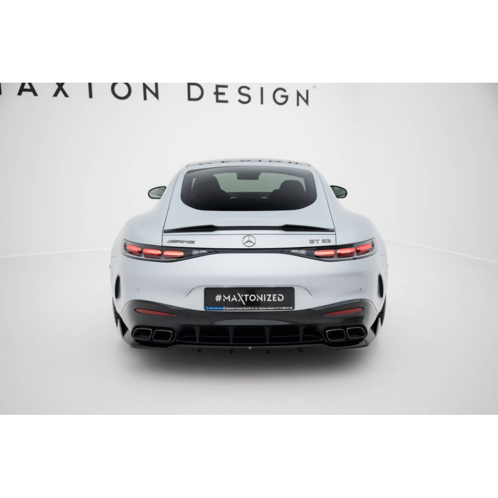 Maxton Design prodloužení spoileru 3d pro Mercedes AMG GT C192 /63, černý lesklý plast ABS