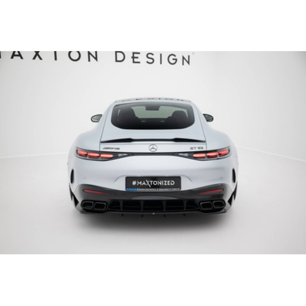 Maxton Design prodloužení spoileru 3d pro Mercedes AMG GT C192 /63, černý lesklý plast ABS