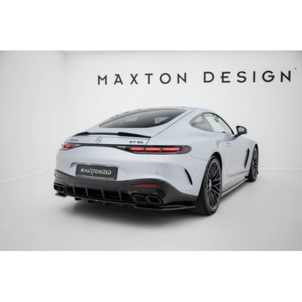 Maxton Design prodloužení spoileru 3d pro Mercedes AMG GT C192 /63, černý lesklý plast ABS