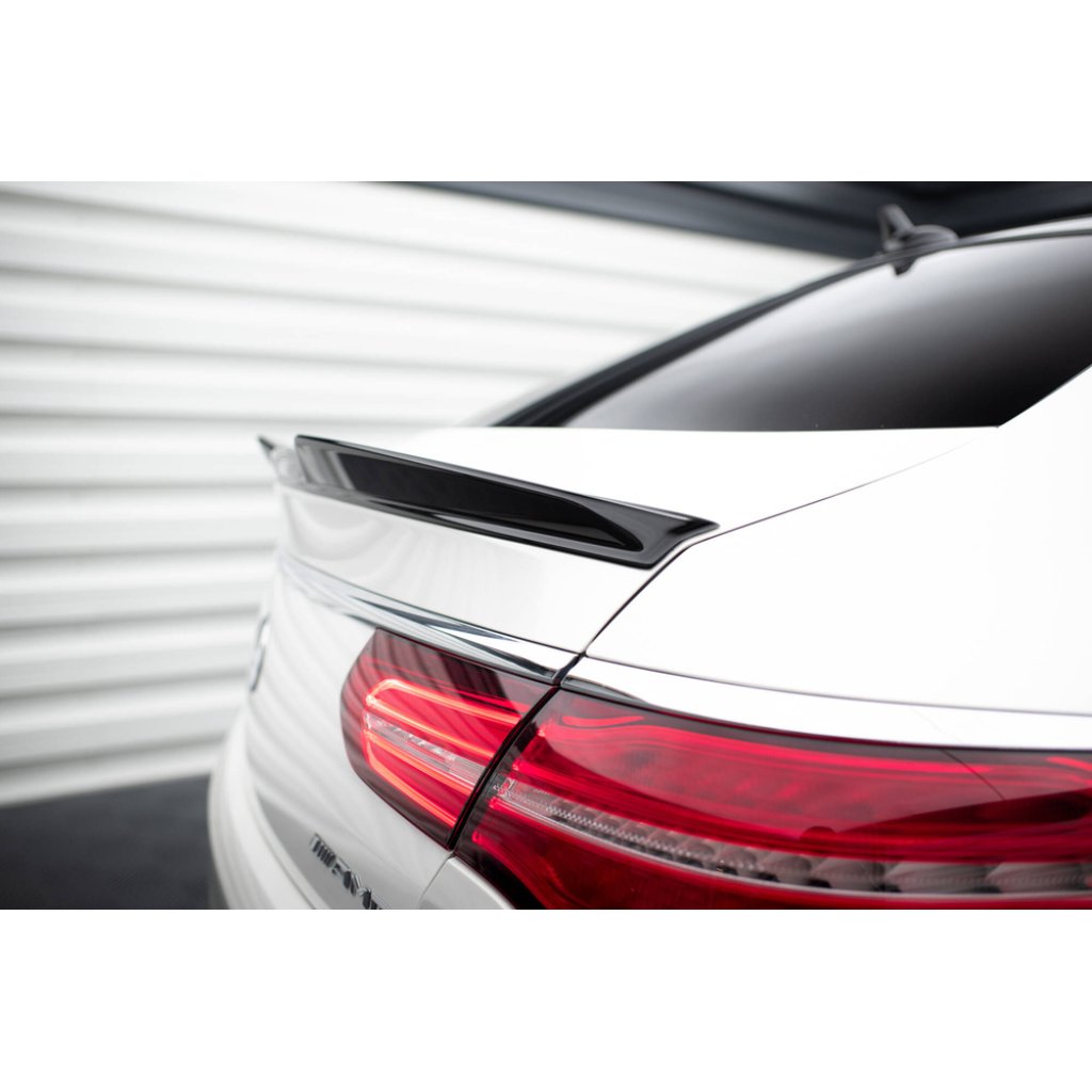 Maxton Design prodloužení spoileru 3d pro Mercedes GLE Coupe C292 AMG 43, Coupe C292 AMG-Line, černý lesklý plast ABS
