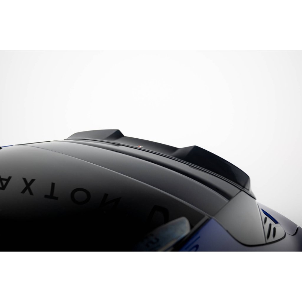 Maxton Design prodloužení spoileru 3d pro Porsche Taycan 4S, černý lesklý plast ABS, Cross Turismo