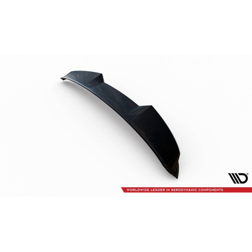 Maxton Design prodloužení spoileru 3d pro Porsche Taycan 4S, černý lesklý plast ABS, Cross Turismo
