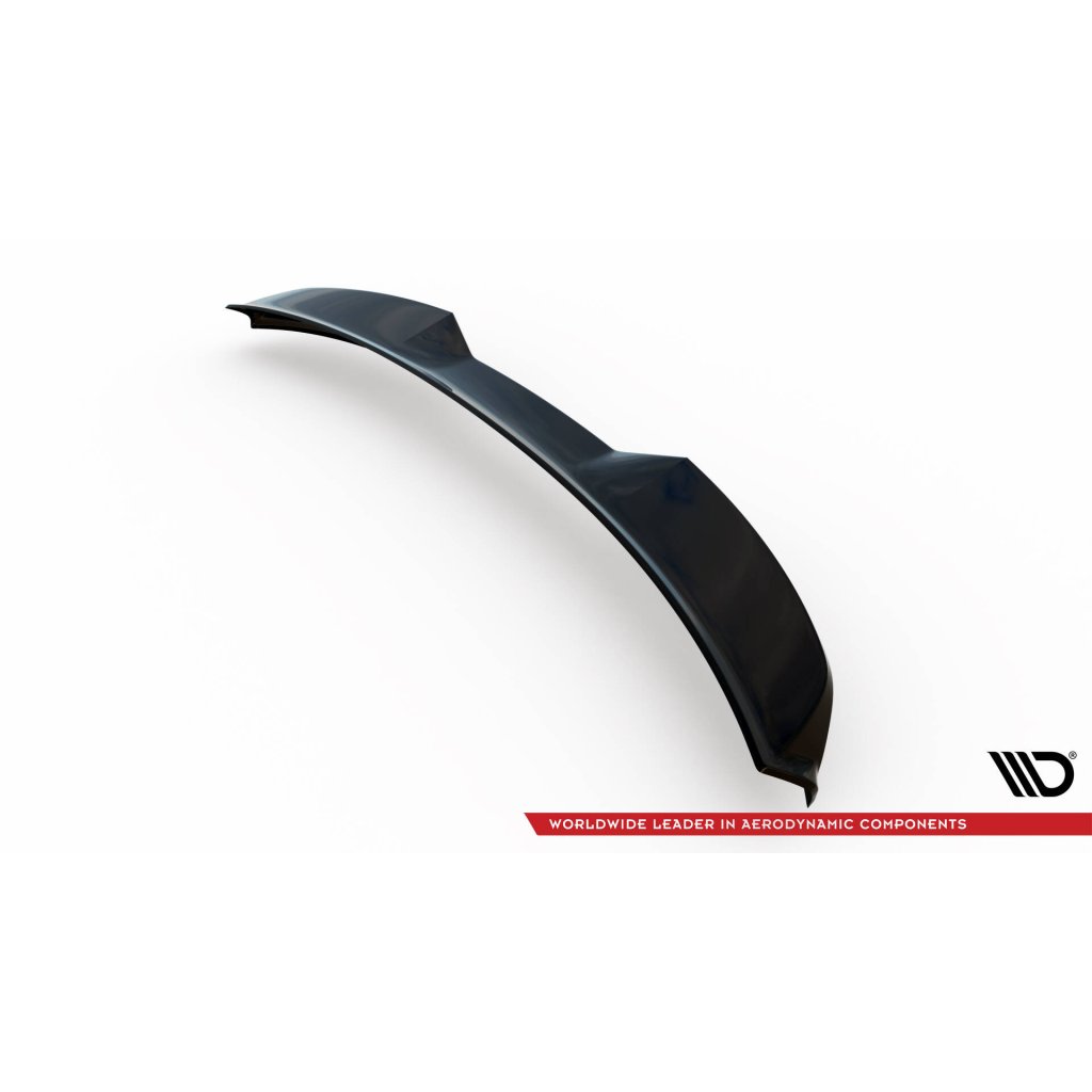 Maxton Design prodloužení spoileru 3d pro Škoda Enyaq iV RS Mk1, černý lesklý plast ABS