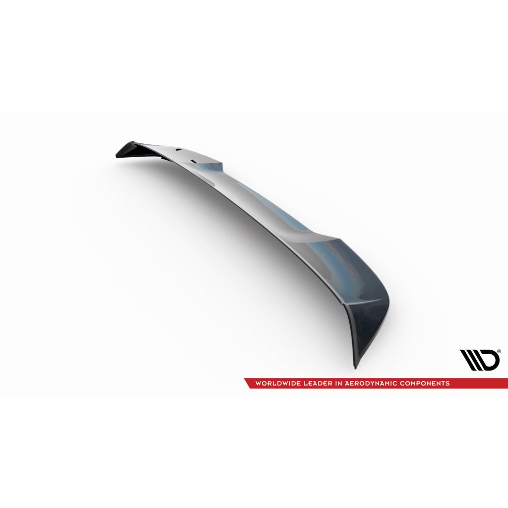 Maxton Design prodloužení spoileru 3d pro Volkswagen Golf R-Line Mk7, Mk7 Facelift, černý lesklý plast ABS