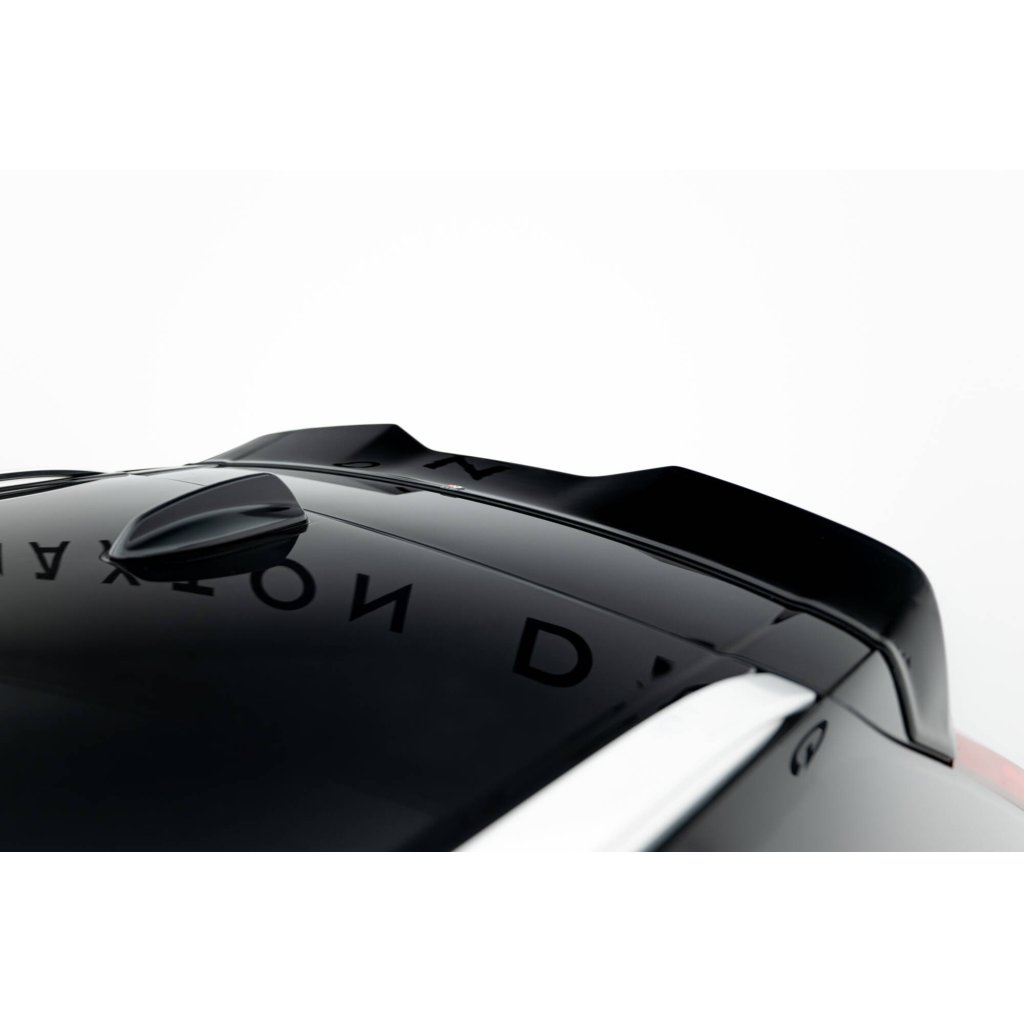 Maxton Design prodloužení spoileru 3d pro Volvo XC60 Mk 2, černý lesklý plast ABS