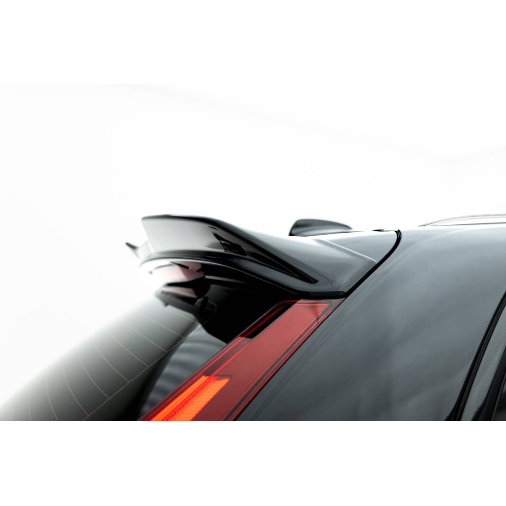Maxton Design prodloužení spoileru 3d pro Volvo XC60 Mk 2, černý lesklý plast ABS
