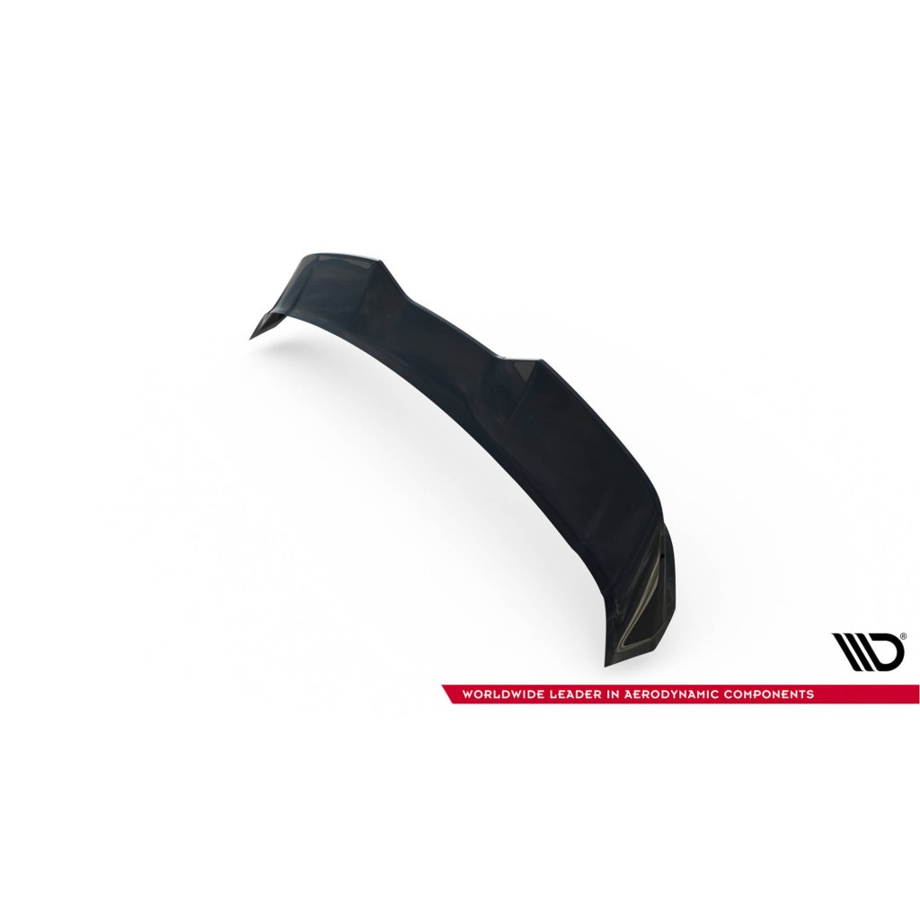 Maxton Design prodloužení spoileru 3d pro Volvo XC60 Mk 2, černý lesklý plast ABS