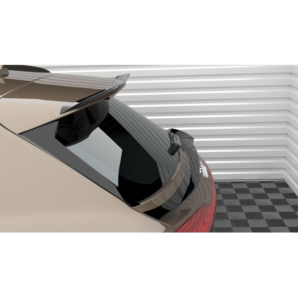 Maxton Design prodloužení spoileru pro Audi E-Tron S-Line, černý lesklý plast ABS