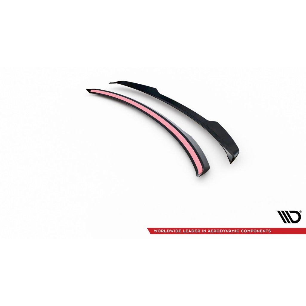 Maxton Design prodloužení spoileru pro Audi E-Tron Standard, černý lesklý plast ABS