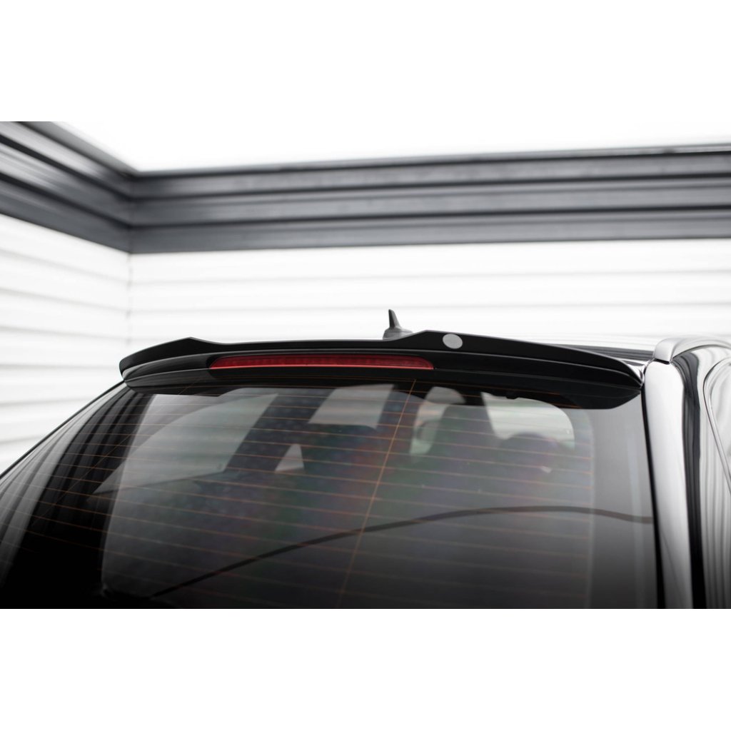 Maxton Design prodloužení spoileru pro Audi RS6 C6, černý lesklý plast ABS, Avant, r.v. 2007-2010