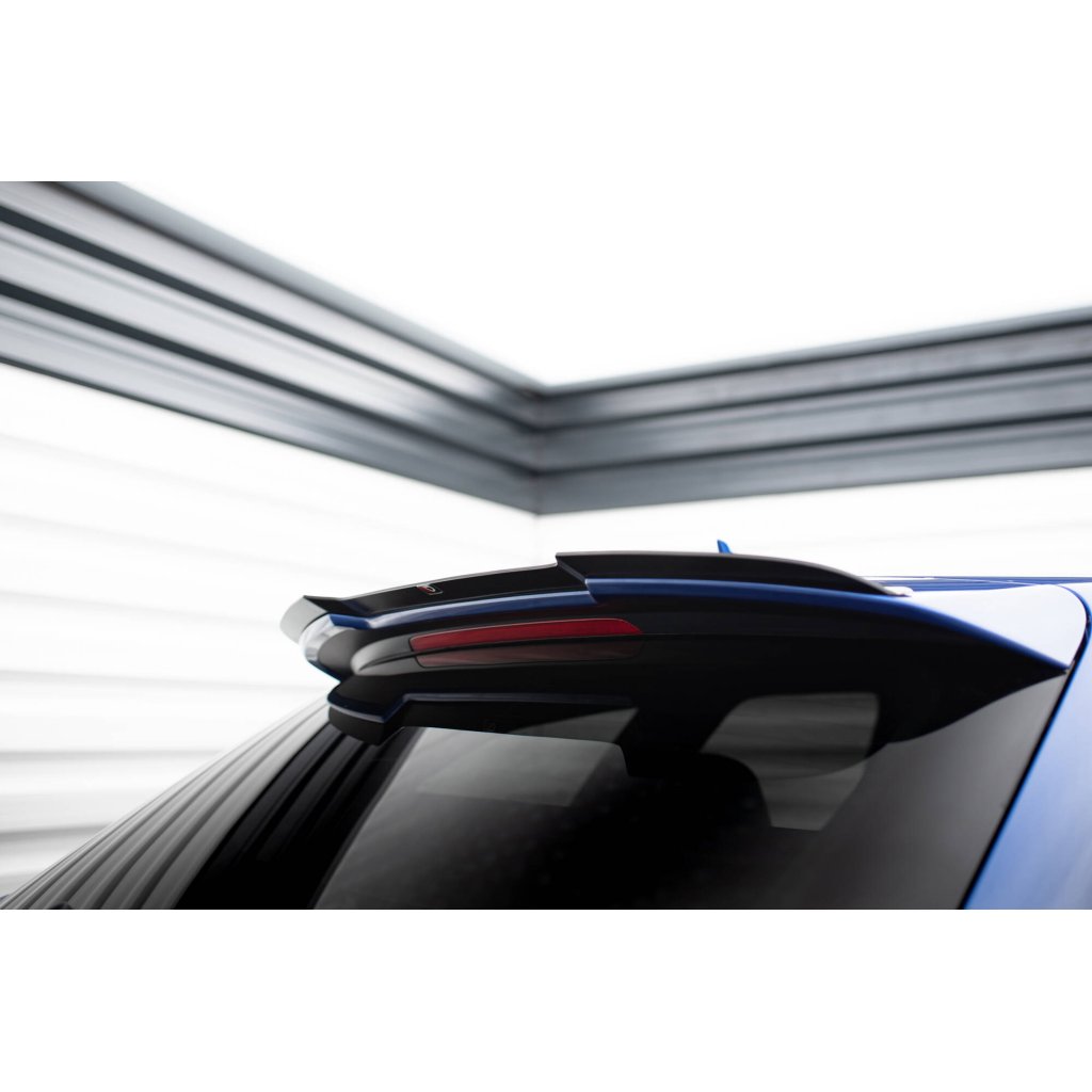 Maxton Design prodloužení spoileru pro Audi RS6 C7 Facelift, černý lesklý plast ABS