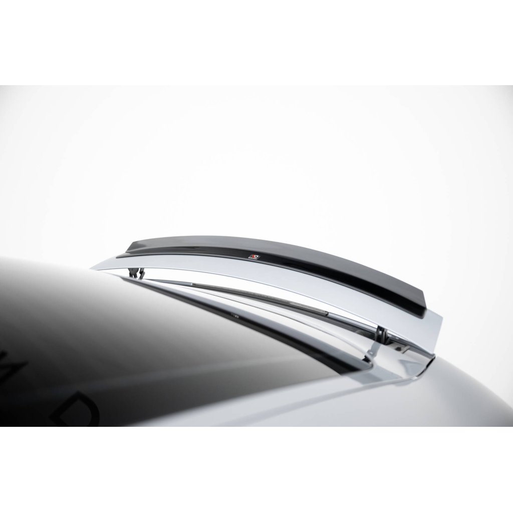 Maxton Design prodloužení spoileru pro Audi TT 8J, černý lesklý plast ABS, S-Line