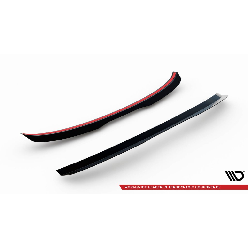 Maxton Design prodloužení spoileru pro BMW řada 1 F20- F21, černý lesklý plast ABS