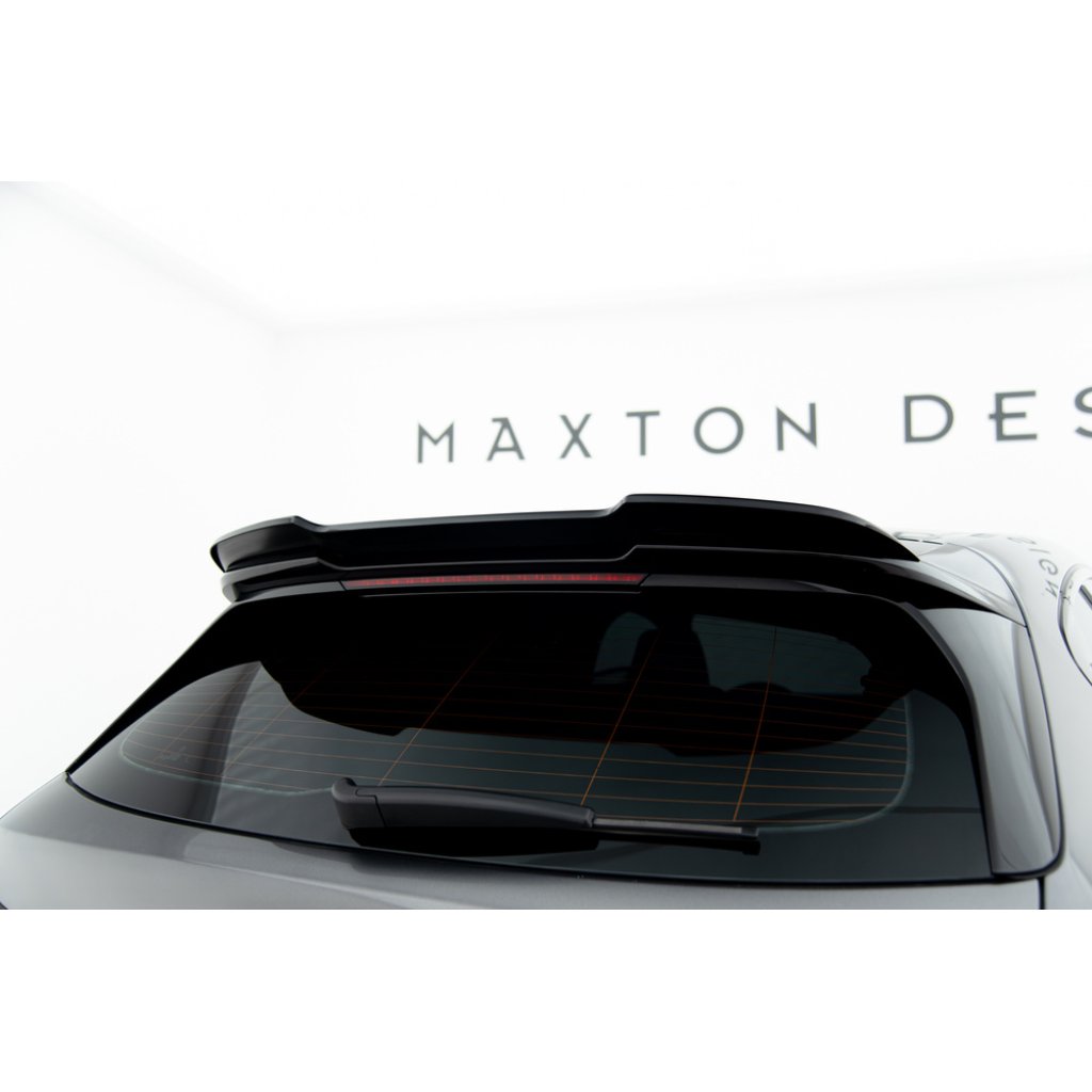 Maxton Design prodloužení spoileru pro BMW řada 1 F40, černý lesklý plast ABS, M135i