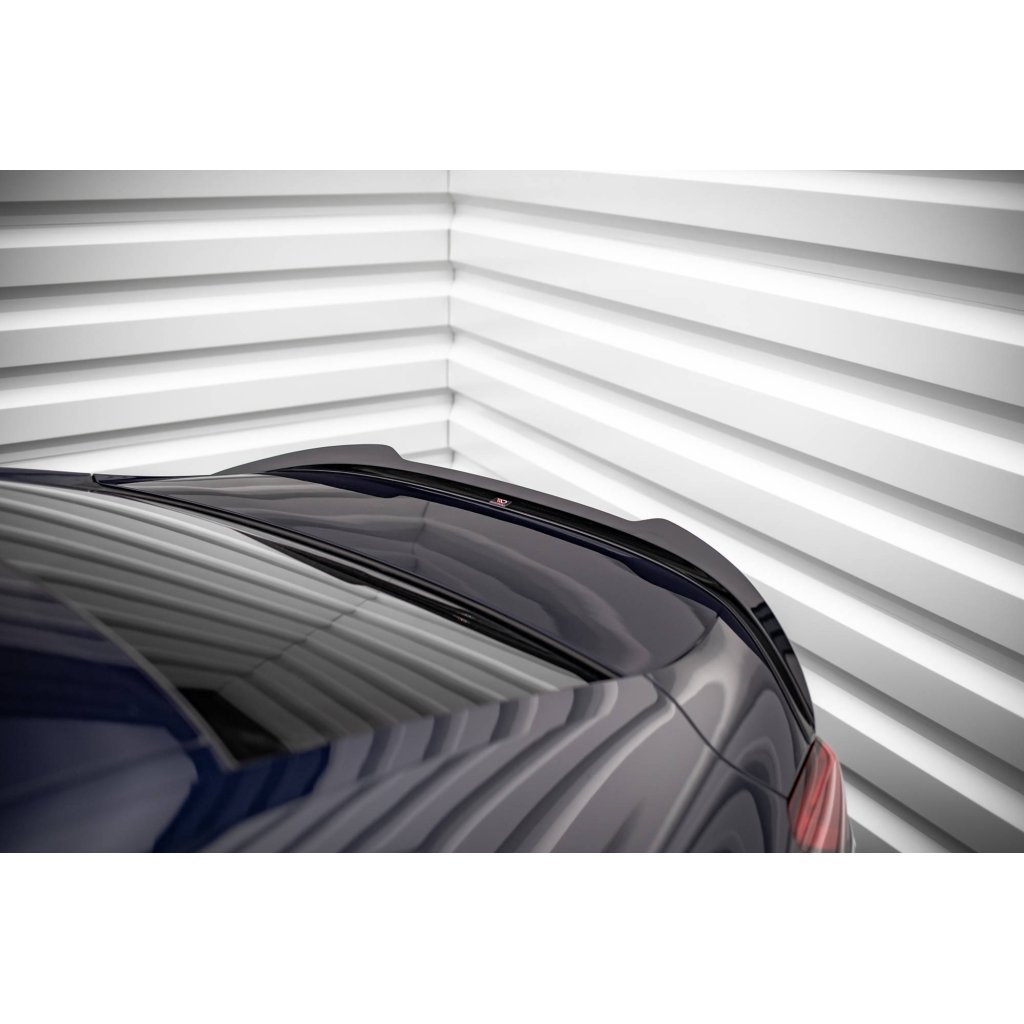 Maxton Design prodloužení spoileru pro BMW řada 8 Gran Coupe/G16, černý lesklý plast ABS