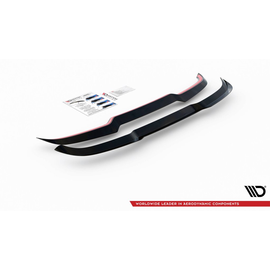Maxton Design prodloužení spoileru pro BMW X5M G05, carbon-Look