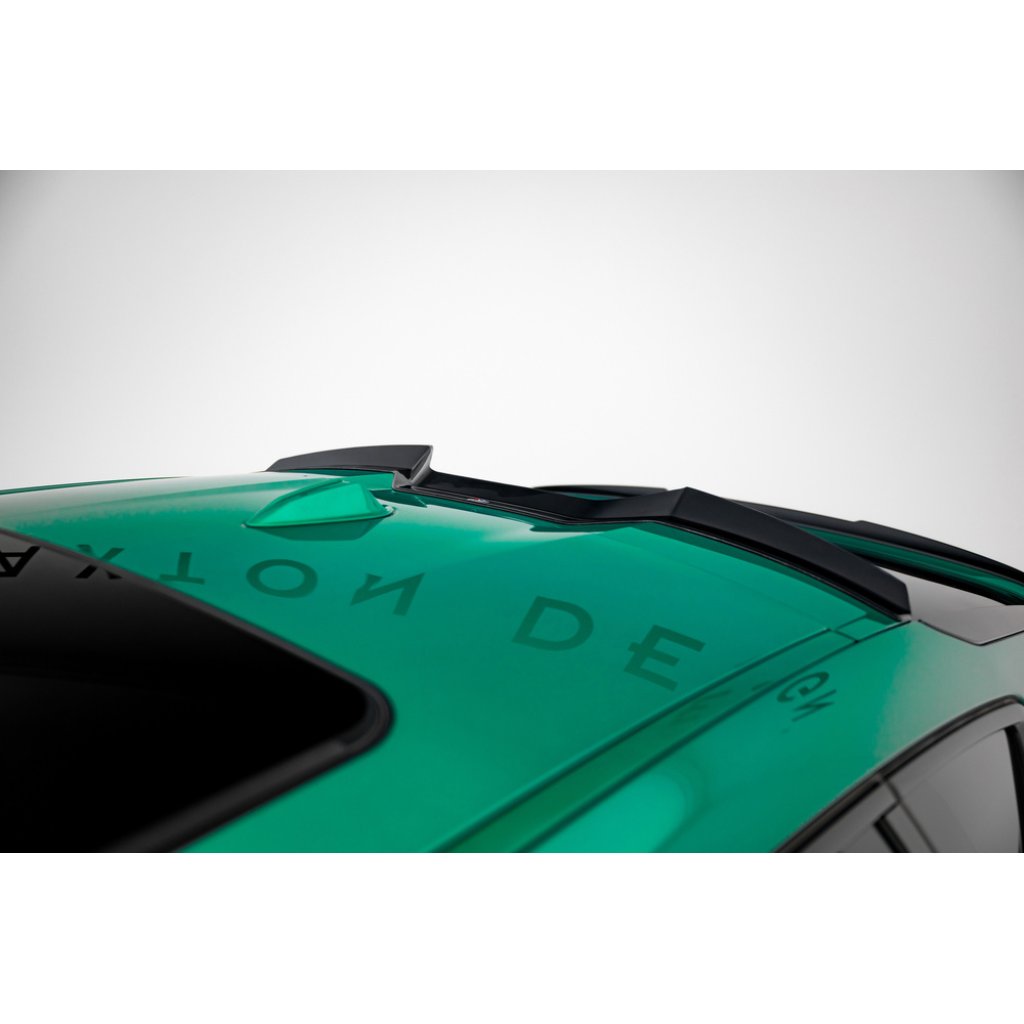 Maxton Design prodloužení spoileru pro BMW X6 G06 /M-Pack, černý lesklý plast ABS