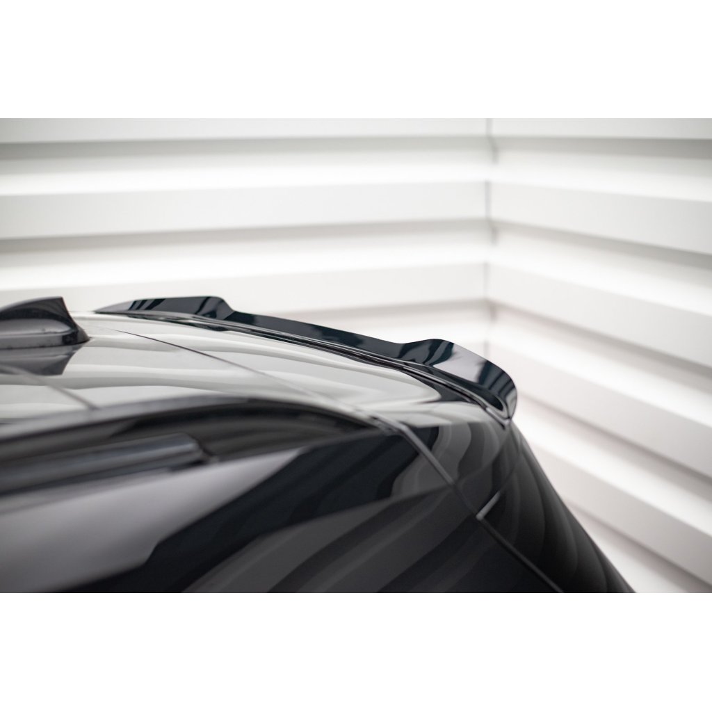 Maxton Design prodloužení spoileru pro BMW X7 G07, černý lesklý plast ABS