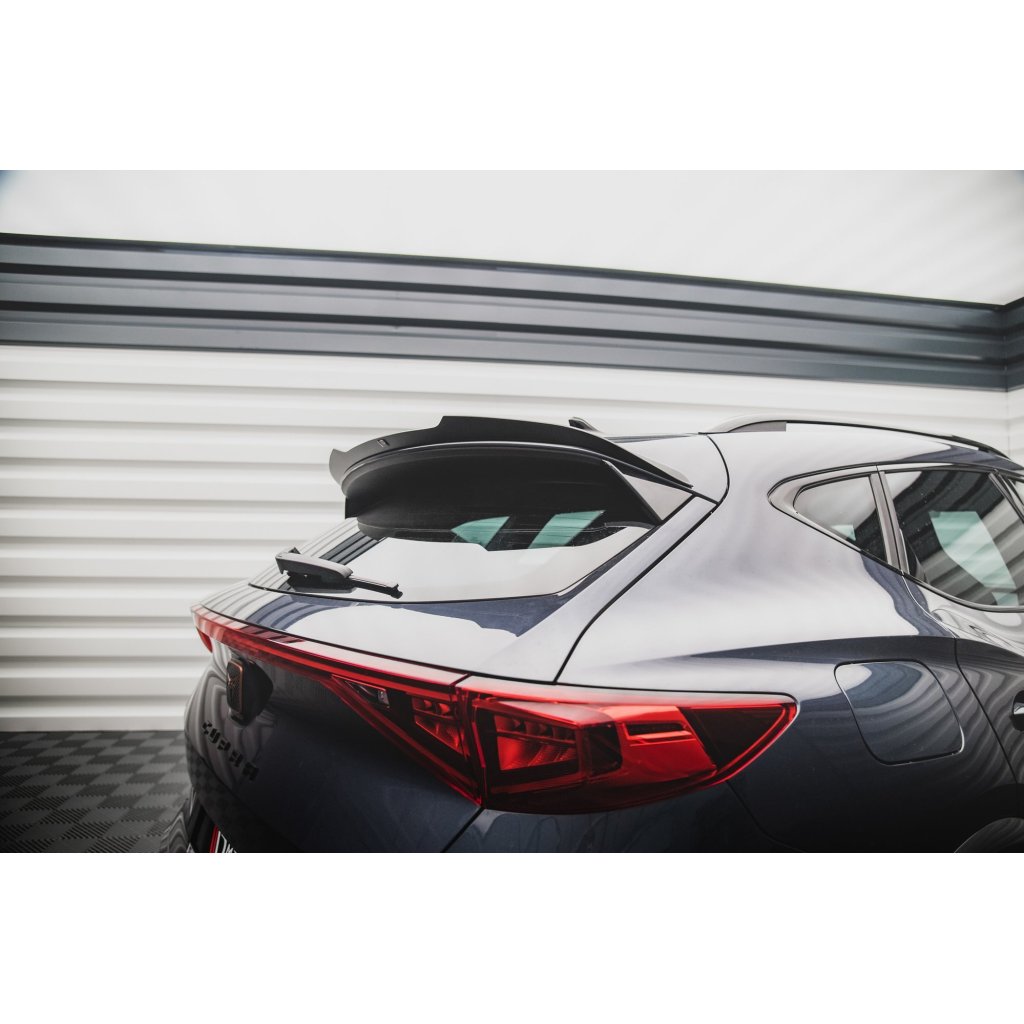 Maxton Design prodloužení spoileru pro Cupra Formentor, černý lesklý plast ABS