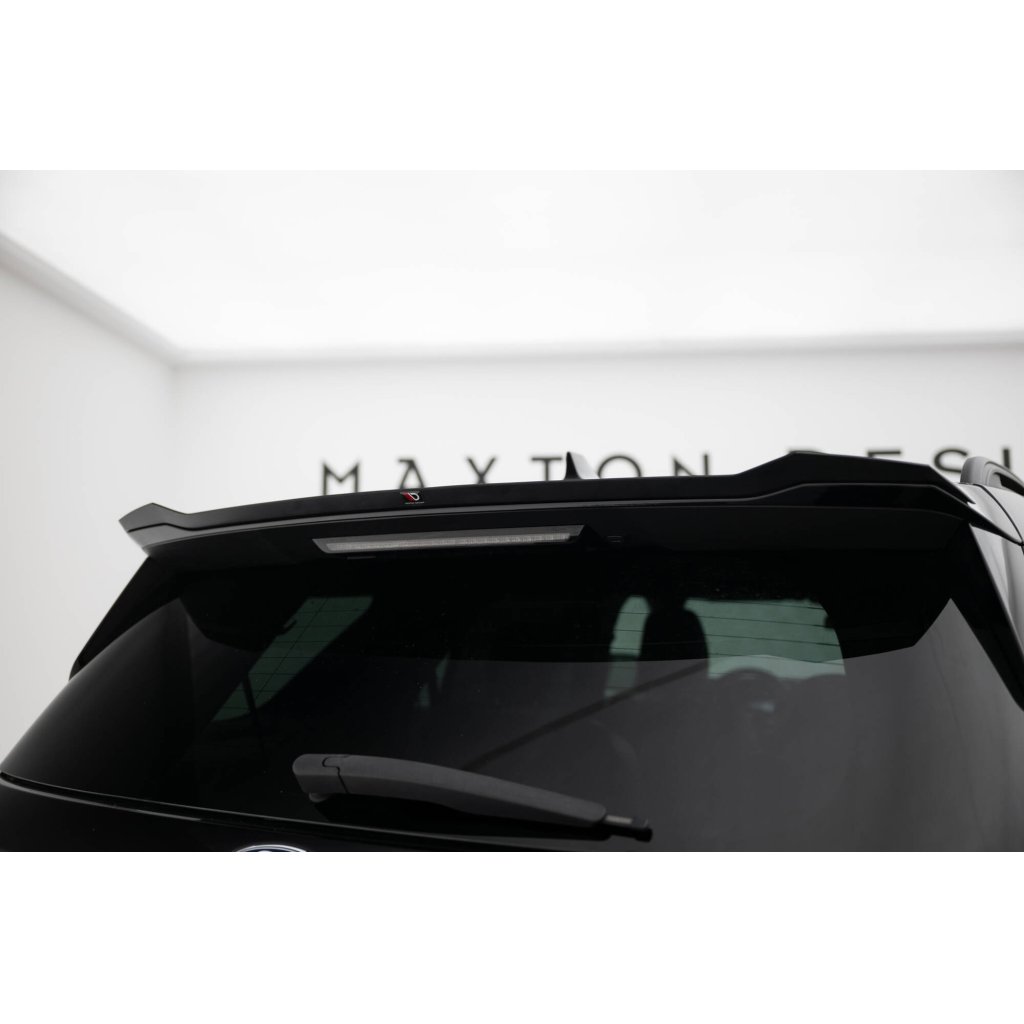 Maxton Design prodloužení spoileru pro Ford Explorer XLT Mk6, černý lesklý plast ABS