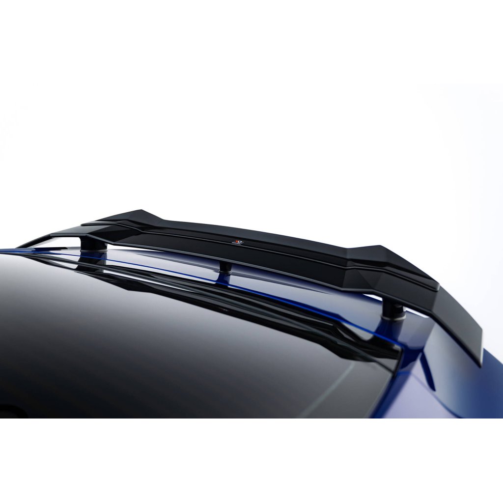 Maxton Design prodloužení spoileru pro Hyundai Elantra N Mk7, černý lesklý plast ABS