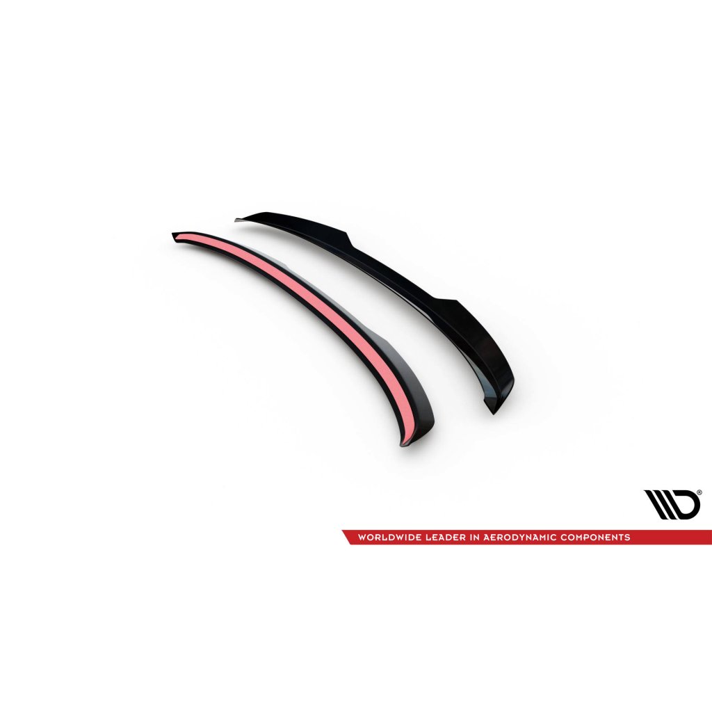Maxton Design prodloužení spoileru pro Hyundai Tucson Mk4, černý lesklý plast ABS