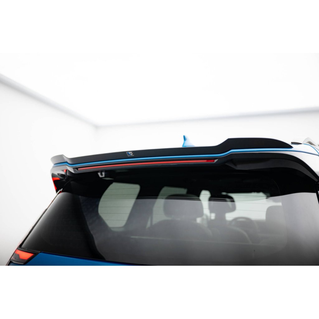 Maxton Design prodloužení spoileru pro Kia EV9 Mk1 GT-Line, černý lesklý plast ABS
