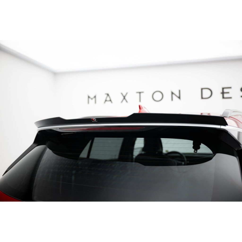 Maxton Design prodloužení spoileru pro Kia Sportage Mk5 GT-Line, černý lesklý plast ABS