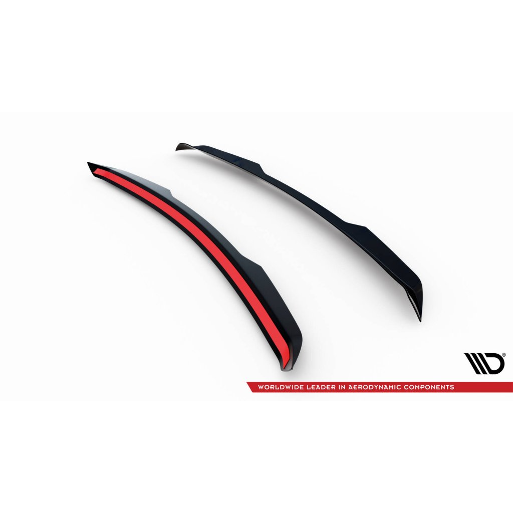 Maxton Design prodloužení spoileru pro Mazda 6 Mk3 FL, černý lesklý plast ABS, Combi