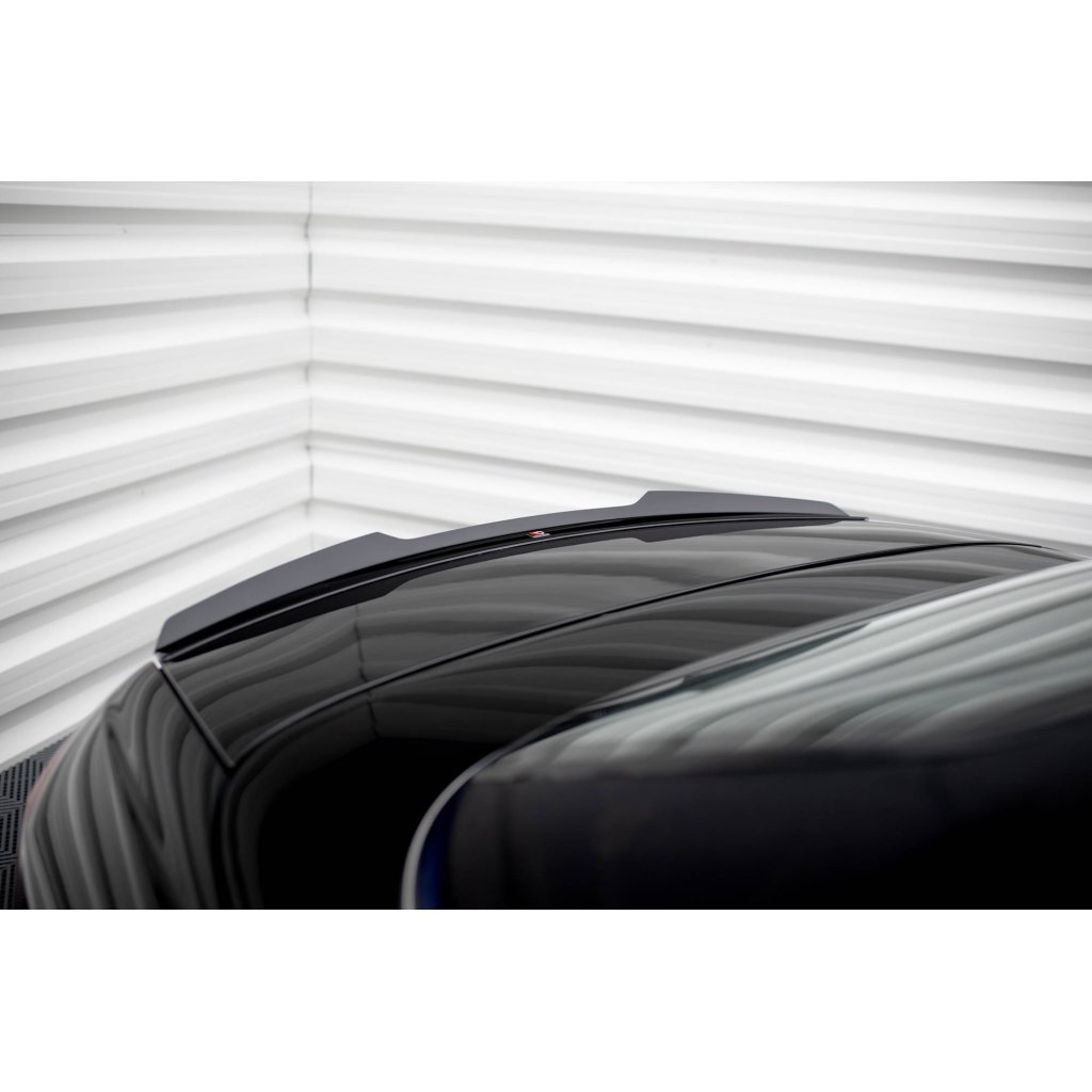 Maxton Design prodloužení spoileru pro Mercedes CLK W209, černý lesklý plast ABS, Cabriolet