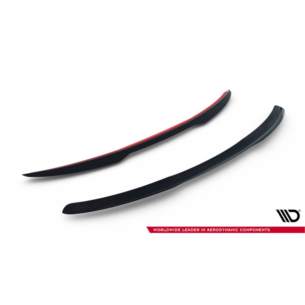 Maxton Design prodloužení spoileru pro Mercedes SL R232/AMG 63, černý lesklý plast ABS