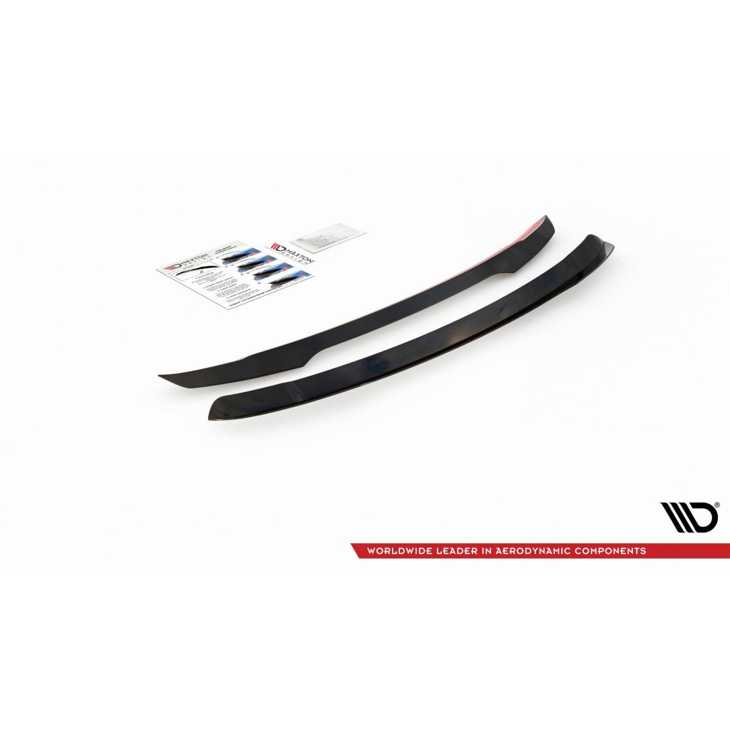 Maxton Design prodloužení spoileru pro Mercedes třída C W205/Standard, plast ABS bez povrchové úpravy
