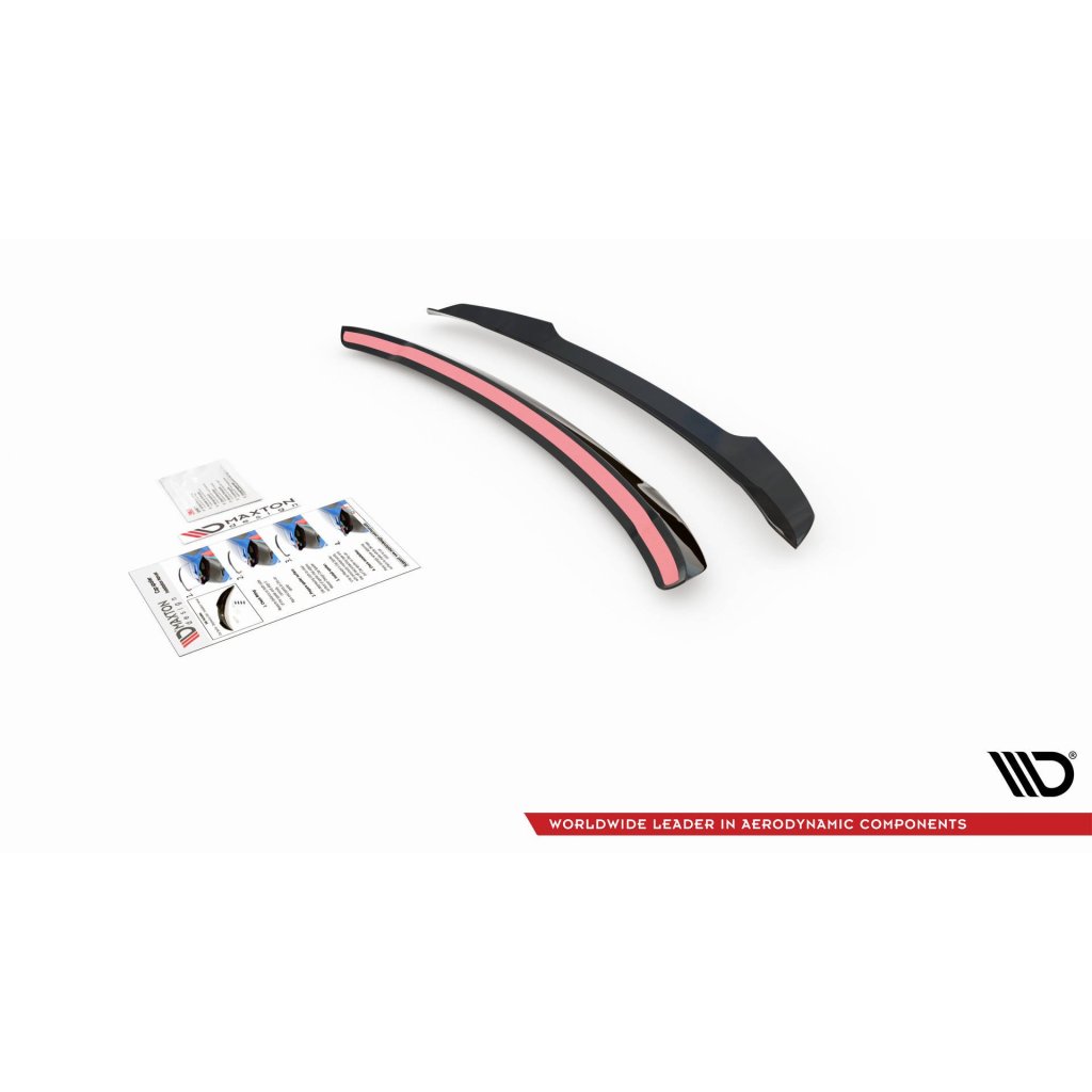 Maxton Design prodloužení spoileru pro Mercedes třída C W205/Standard, plast ABS bez povrchové úpravy