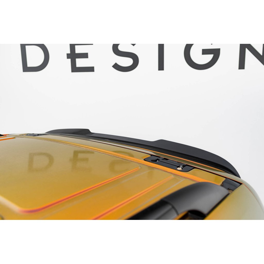 Maxton Design prodloužení spoileru pro Mercedes třída V W447F, černý lesklý plast ABS, AMG-Line