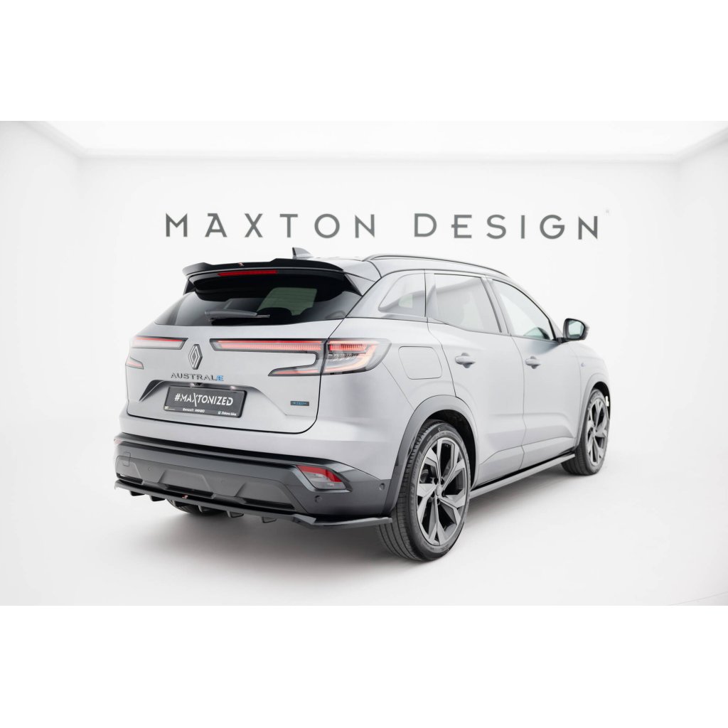 Maxton Design prodloužení spoileru pro Renault Austral Mk1, černý lesklý plast ABS