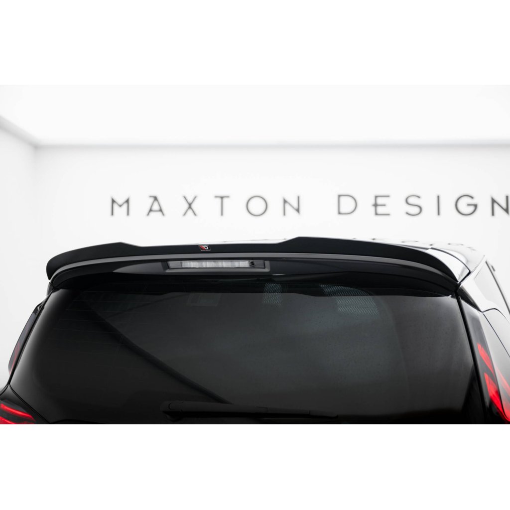 Maxton Design prodloužení spoileru pro Renault Espace Mk5 Facelift, černý lesklý plast ABS