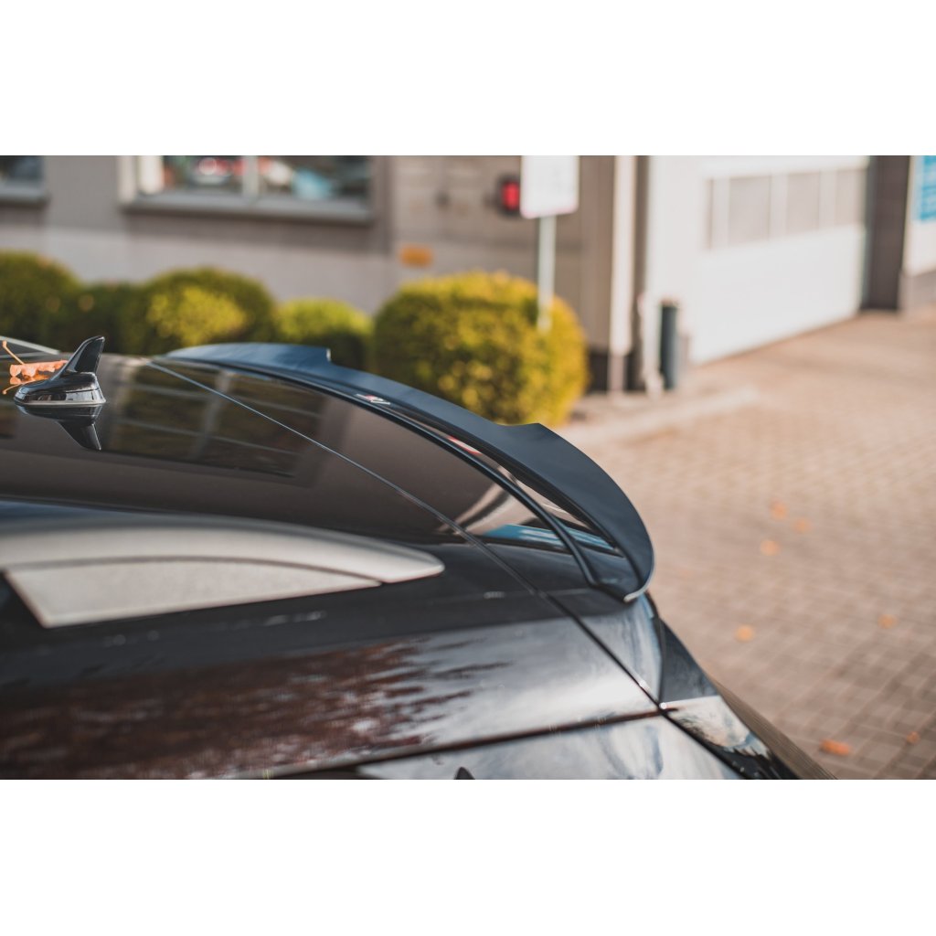 Maxton Design prodloužení spoileru pro Škoda Karoq Sportline 2017-, černý lesklý plast ABS