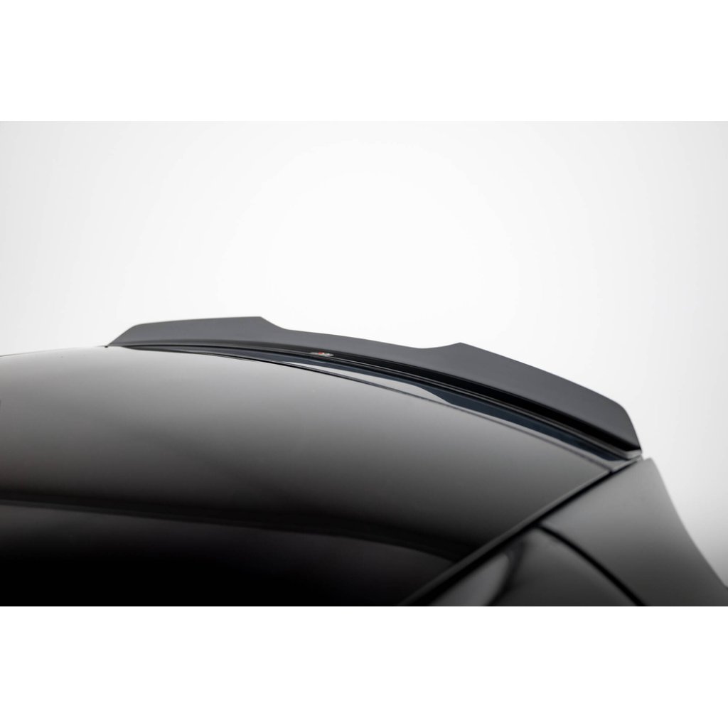Maxton Design prodloužení spoileru pro Smart Fortwo C451 Facelift, černý lesklý plast ABS, Brabus