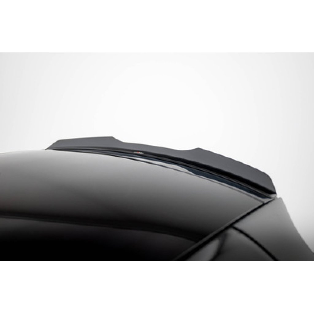 Maxton Design prodloužení spoileru pro Smart Fortwo C451 Facelift, černý lesklý plast ABS, Brabus