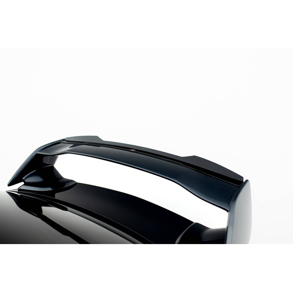 Maxton Design prodloužení spoileru pro Subaru Impreza WRX STi Mk3 Facelift, černý lesklý plast ABS