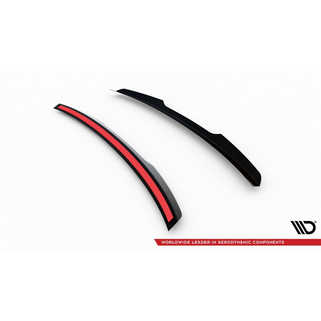 Maxton Design prodloužení spoileru pro Toyota Sienna Mk4, černý lesklý plast ABS
