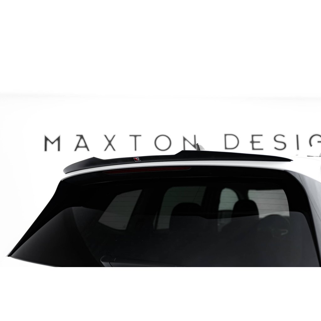 Maxton Design prodloužení spoileru pro Volkswagen Atlas R-Line Mk1 Facelift 2, černý lesklý plast ABS