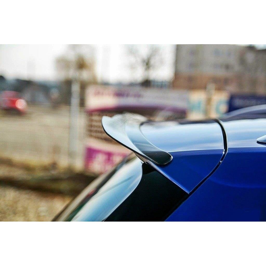 Maxton Design prodloužení spoileru pro Volkswagen Golf R Mk7, černý lesklý plast ABS