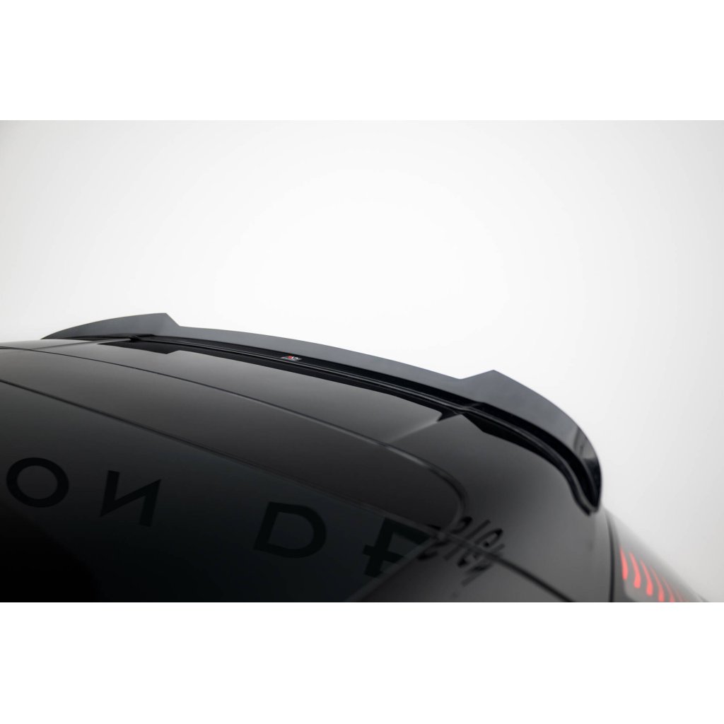 Maxton Design prodloužení spoileru pro Volvo EX30 Mk1, černý lesklý plast ABS