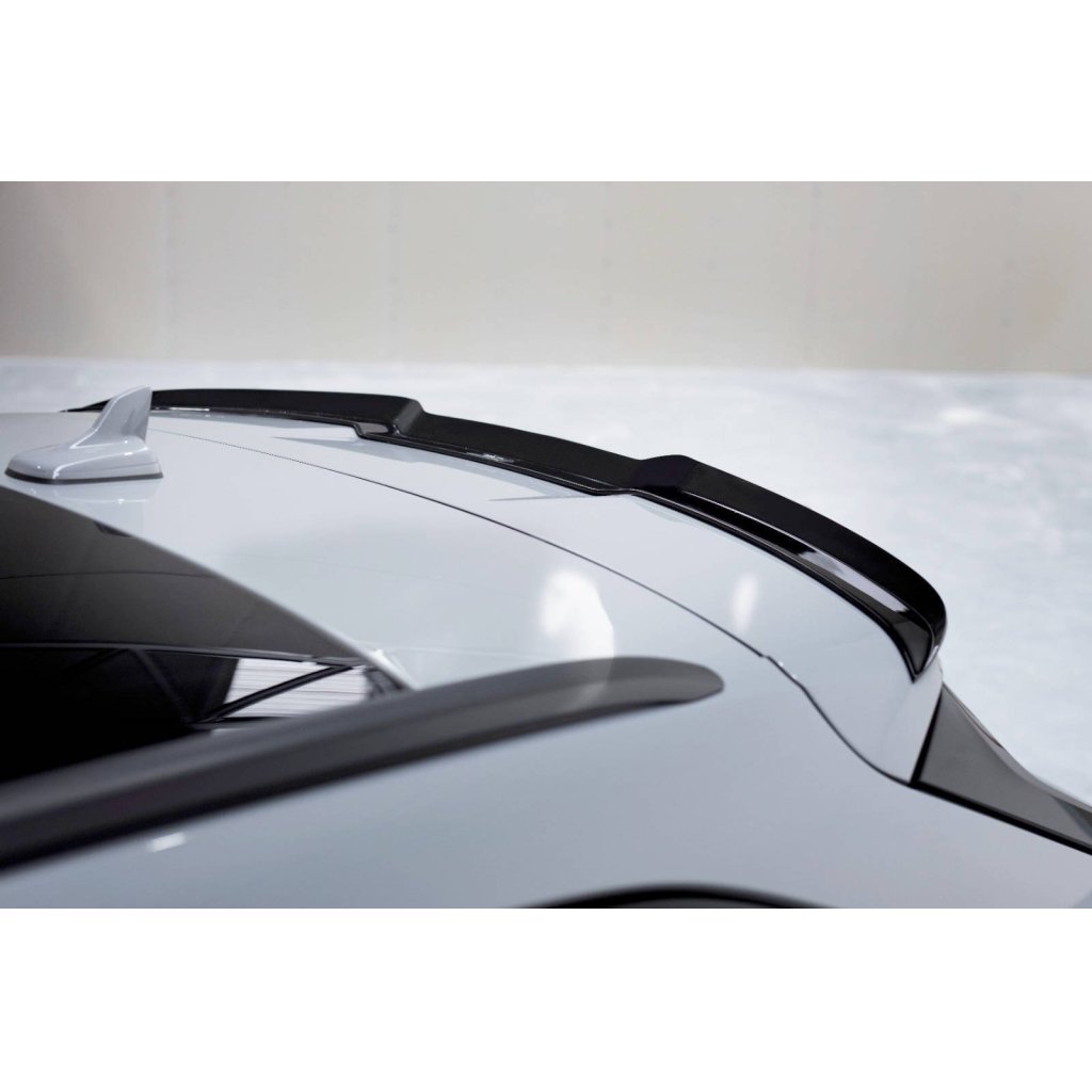 Maxton Design prodloužení spoileru ver.1 pro Audi RS6 C8, černý lesklý plast ABS